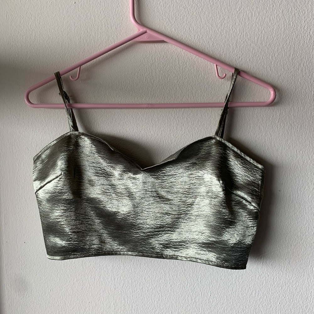 Boohoo crop top